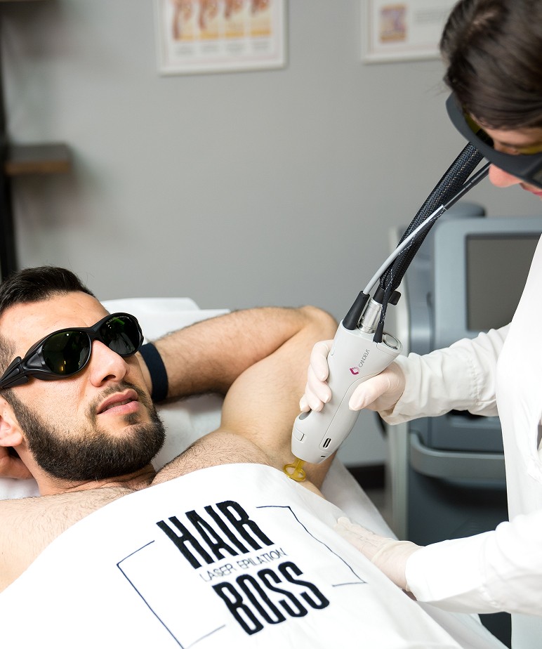 Мужская Александритовая лазерная эпиляция подмышек (1)